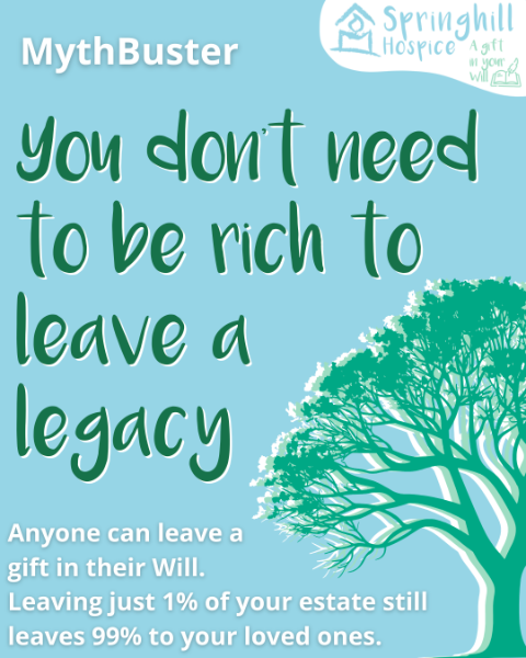 You don't need to be rich to leave a legacy