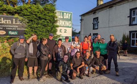Trekkers raise vital funds in 12hr Yorkshire Three Peaks Challenge