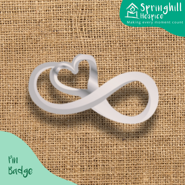 Infinity Pin badge