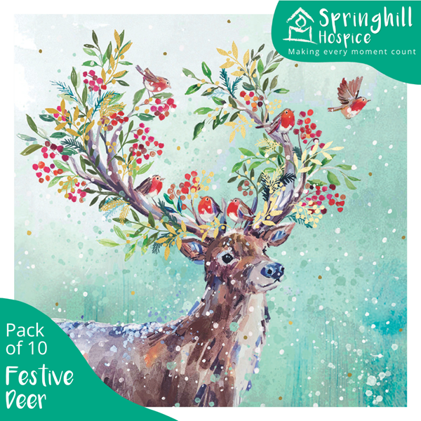 Christmas Cards - Festive Deer