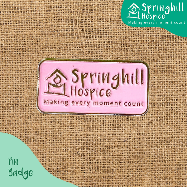 Springhill Pink Pin badge