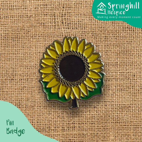 Sunflower Pin badge