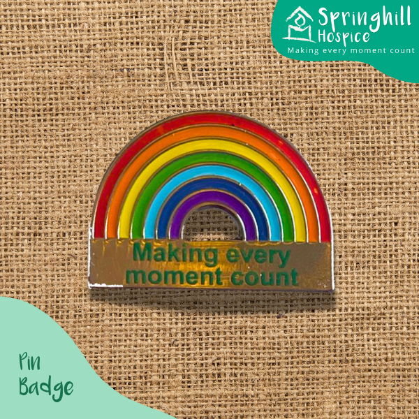 Rainbow Pin badge