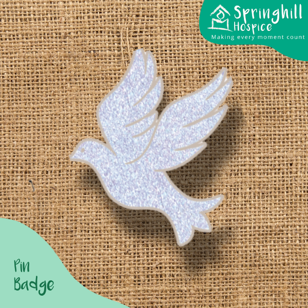 Dove Pin badge