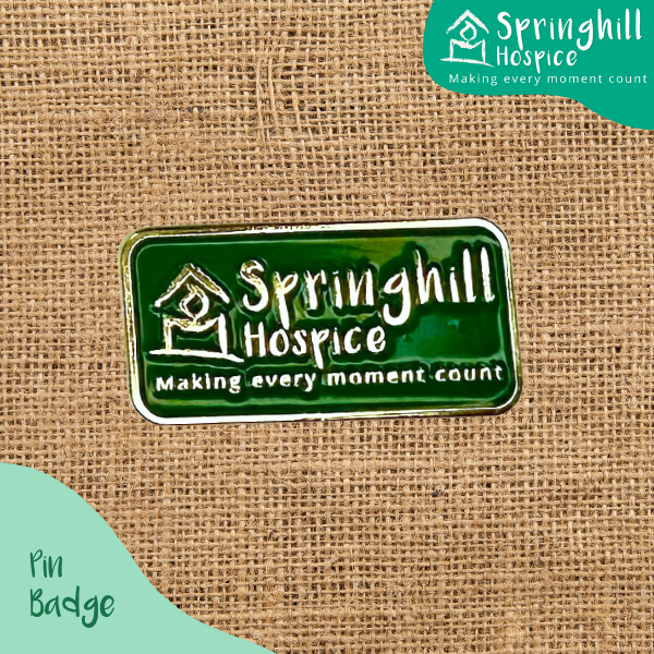 Springhill Green Pin badge