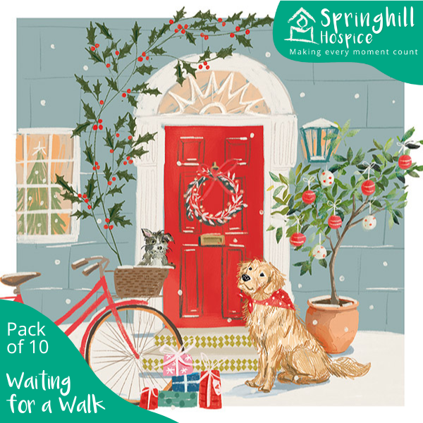 Christmas Cards - Waiting for a Walk